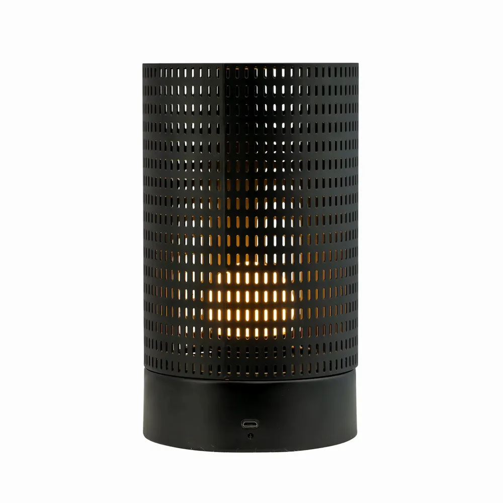 Lampes à poser - Lanterne grillagée noir/laiton - DYBERG LARSEN