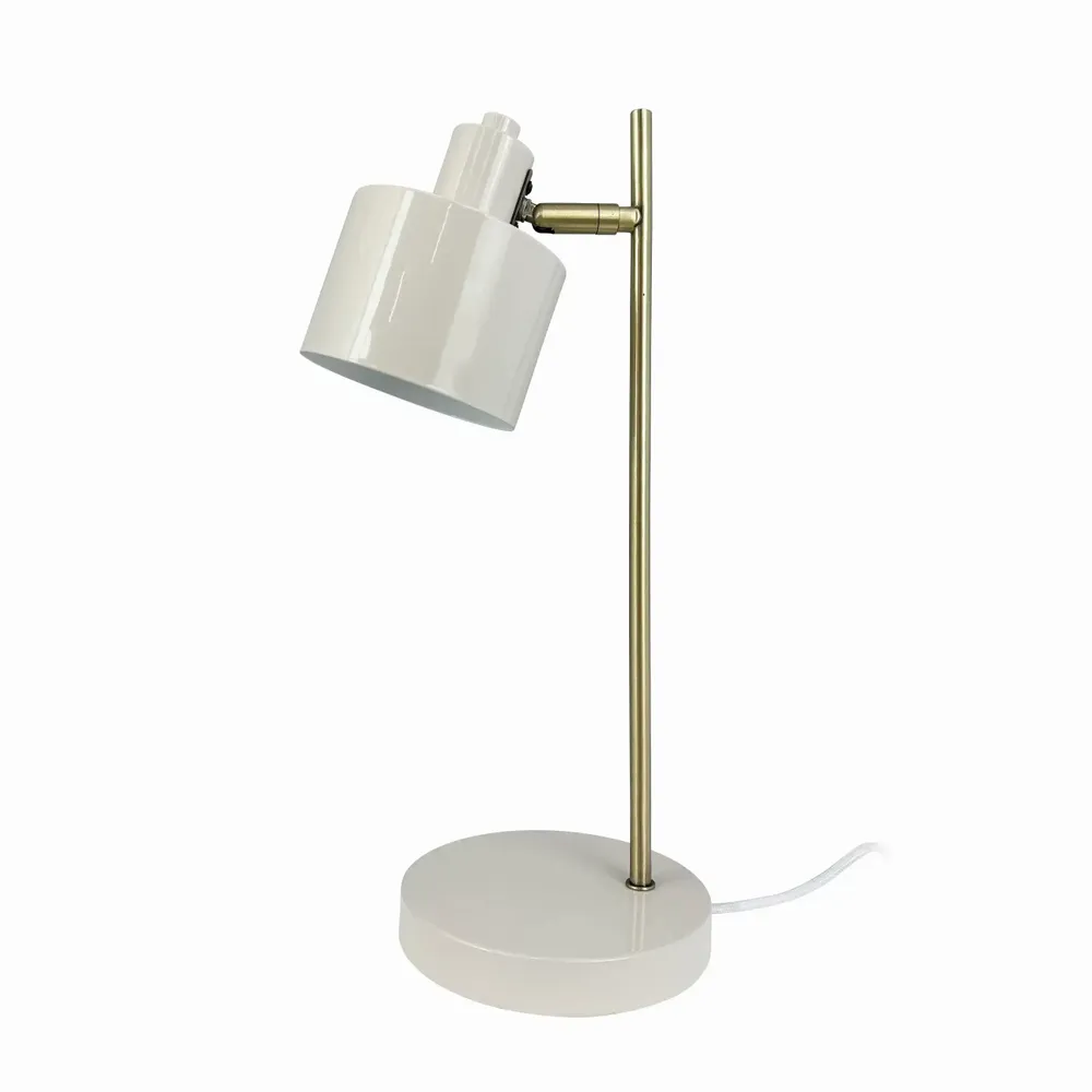 Lampes à poser - Lampe de table beige océan/laiton - DYBERG LARSEN