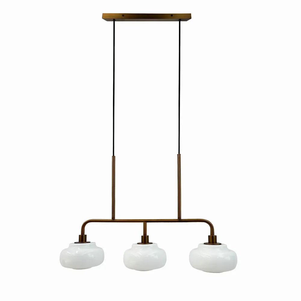 Suspensions - Suspension de table longue Ossett Opale/bronze - DYBERG LARSEN