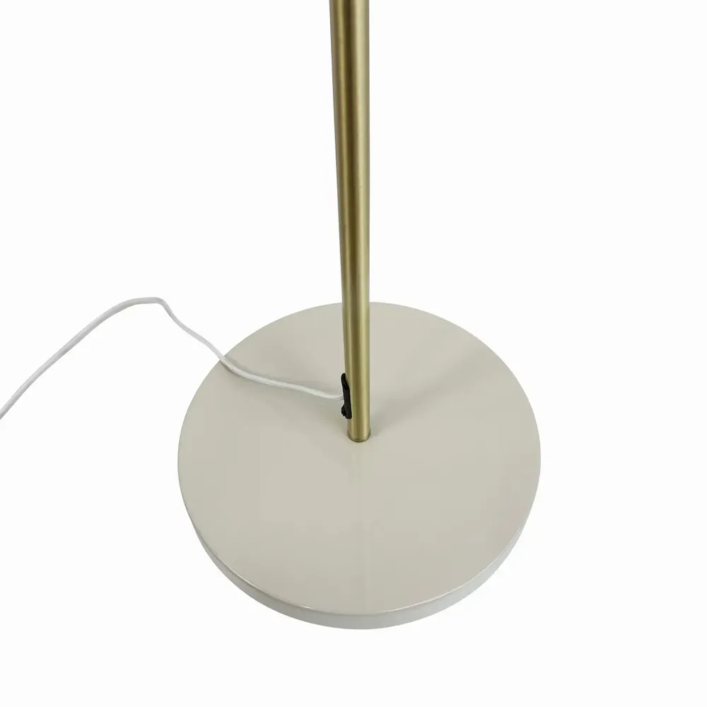 Floor lamps - Ocean beige/ Brass Floor lamp - DYBERG LARSEN