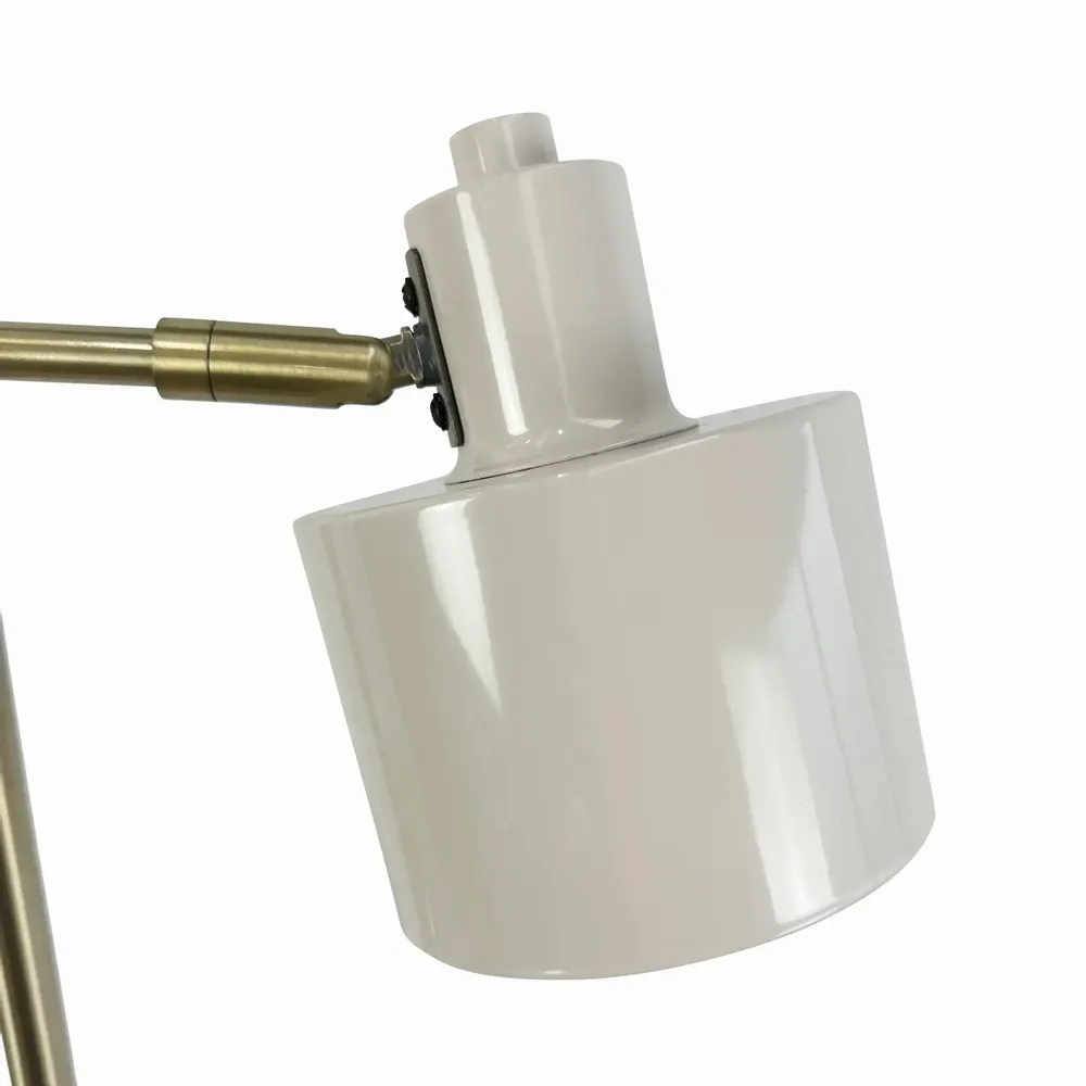 Floor lamps - Ocean beige/ Brass Floor lamp - DYBERG LARSEN