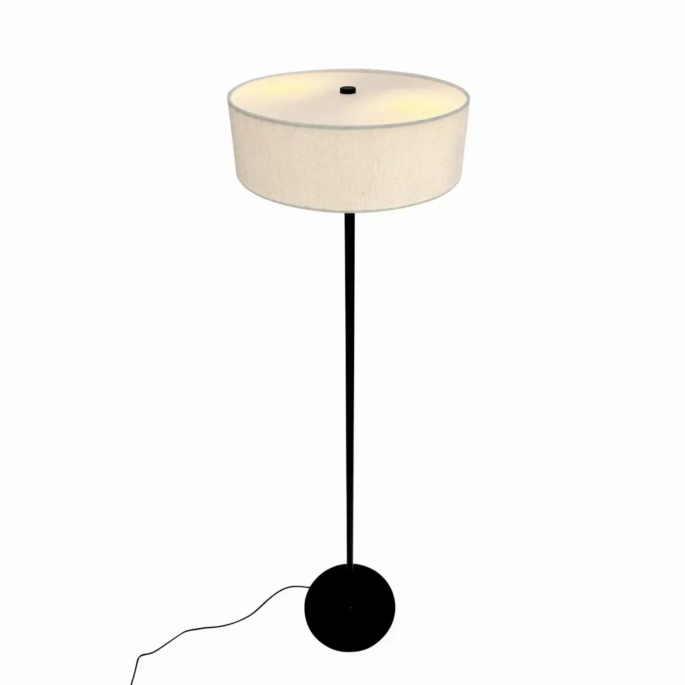 Floor lamps - Calix floor lamp with fabric shade - DYBERG LARSEN
