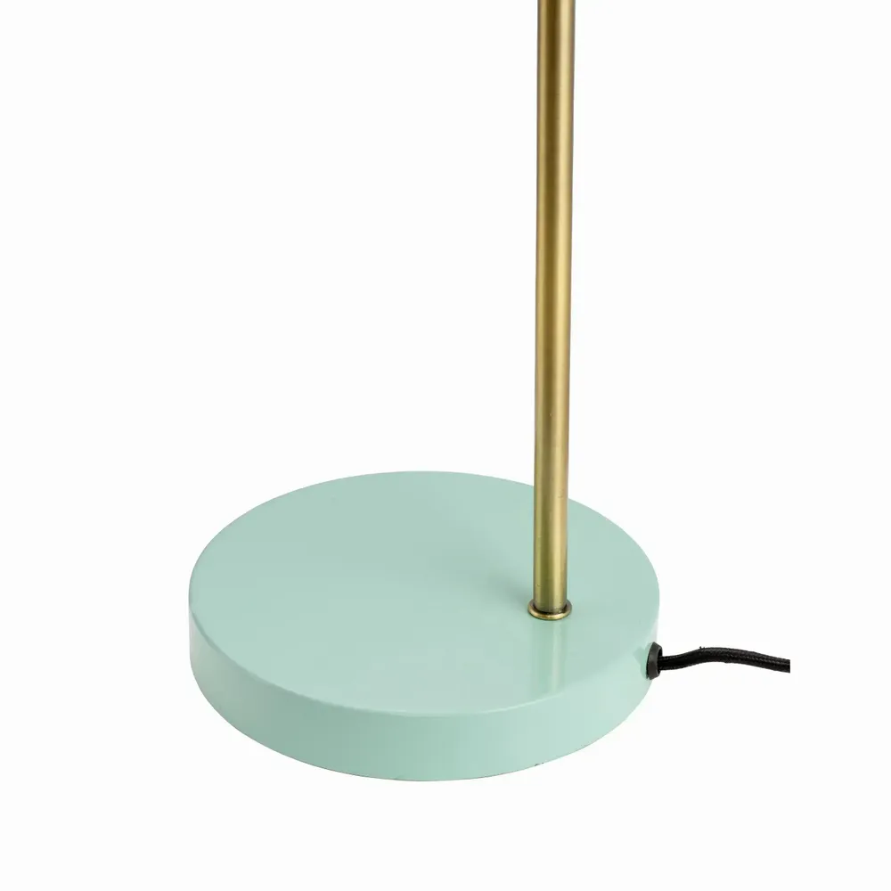 Lampes à poser - Lampe de table curry océan/laiton/turquoise - DYBERG LARSEN