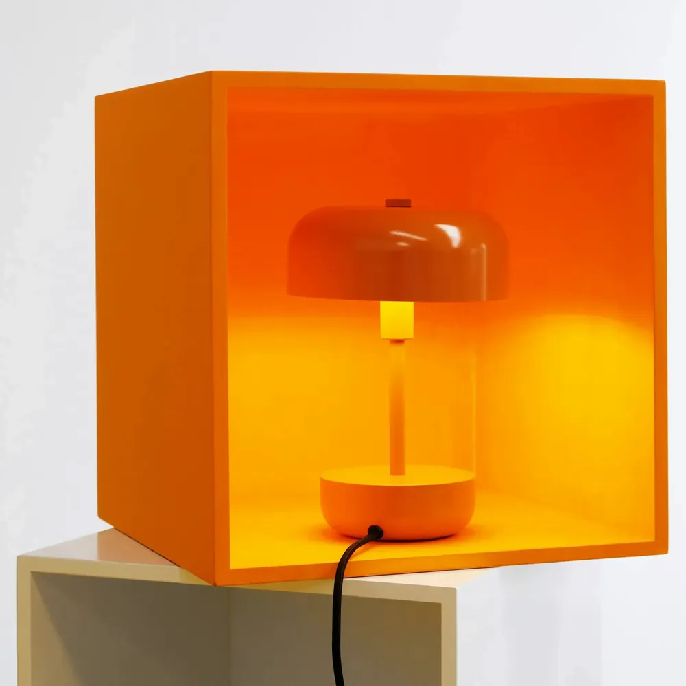 Table lamps - Haipot orange table lamp - DYBERG LARSEN