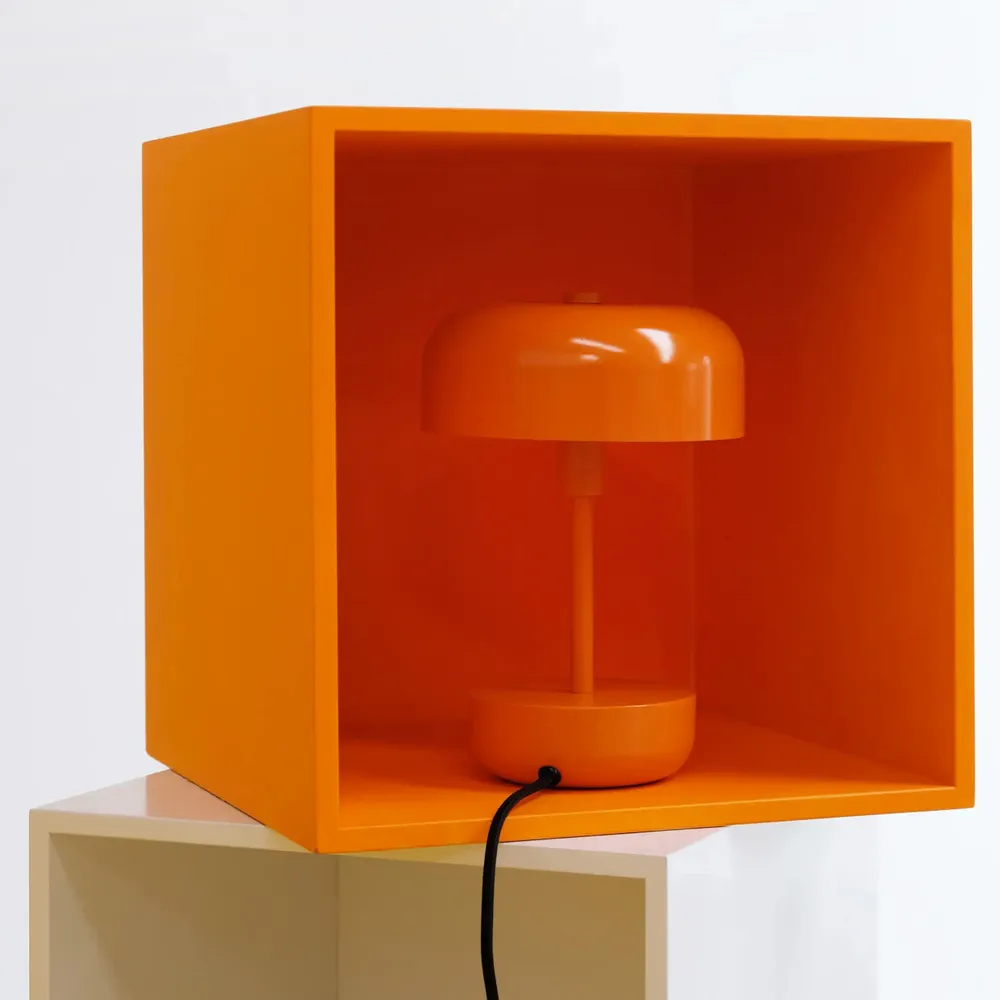 Table lamps - Haipot orange table lamp - DYBERG LARSEN