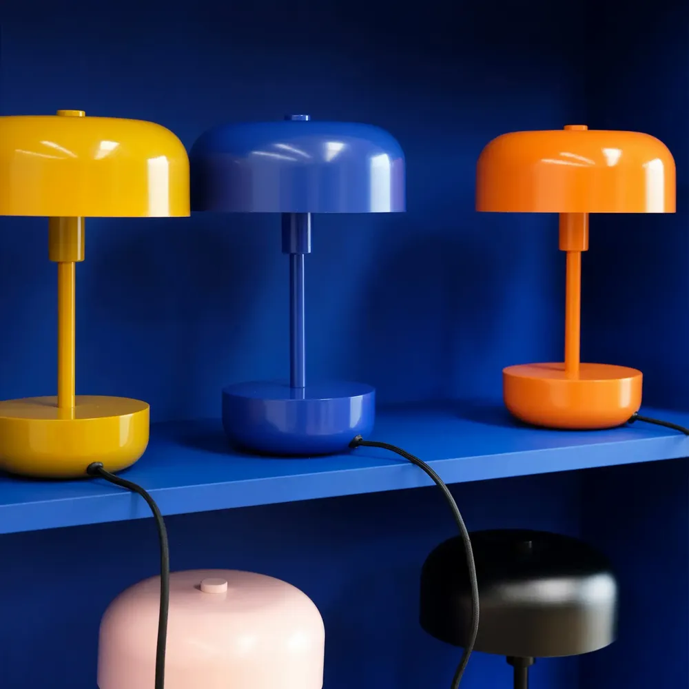 Table lamps - Haipot orange table lamp - DYBERG LARSEN