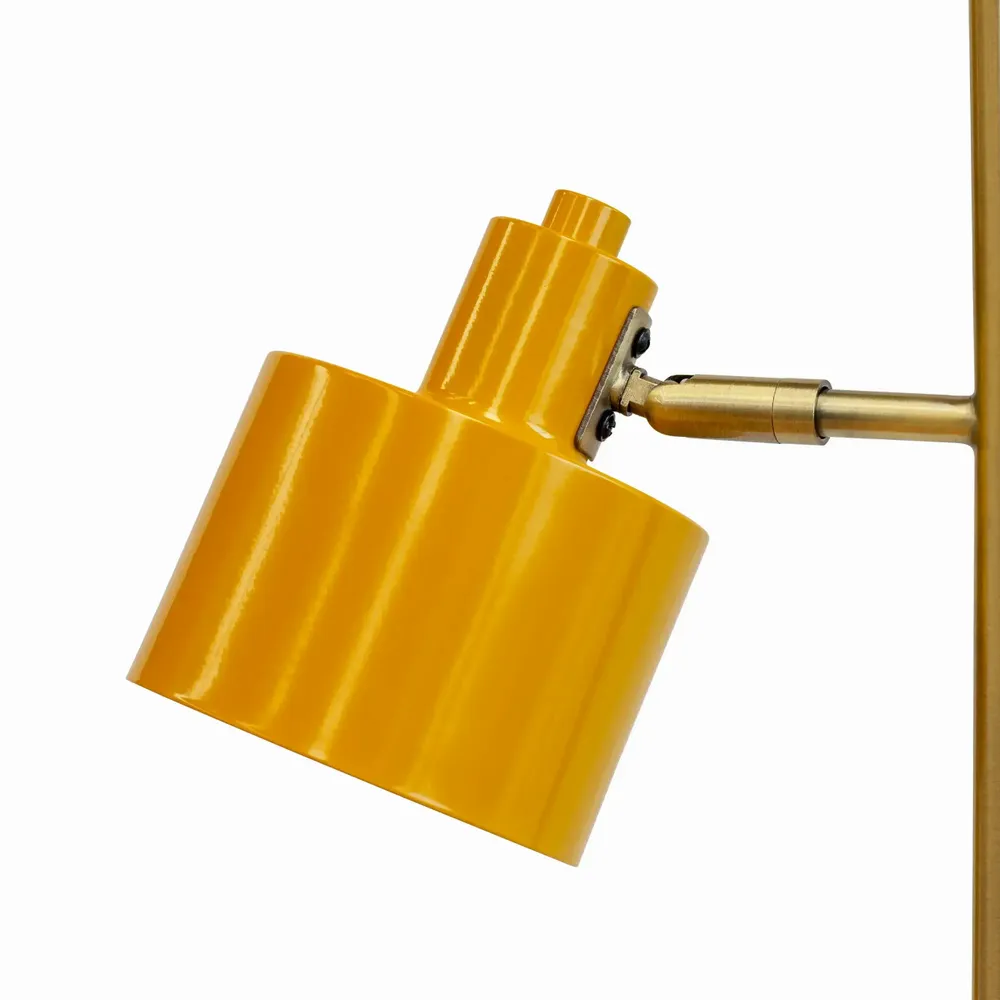 Lampadaires - Lampadaire Ocean curry/ laiton/ turquoise - DYBERG LARSEN