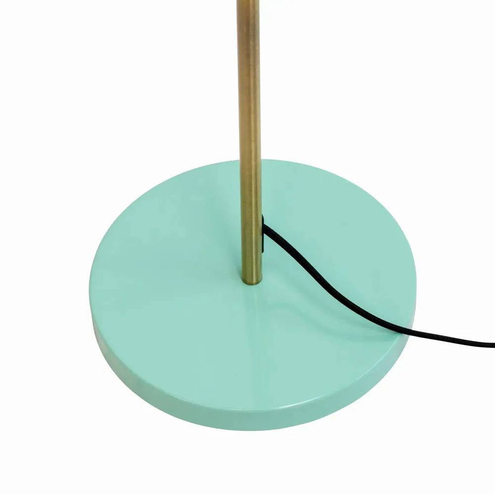 Lampadaires - Lampadaire Ocean curry/ laiton/ turquoise - DYBERG LARSEN