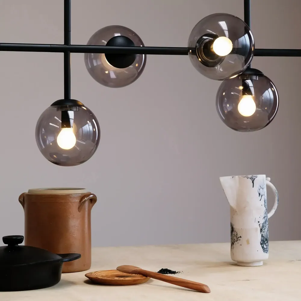 Suspensions - Como Longue suspension de table noir - DYBERG LARSEN