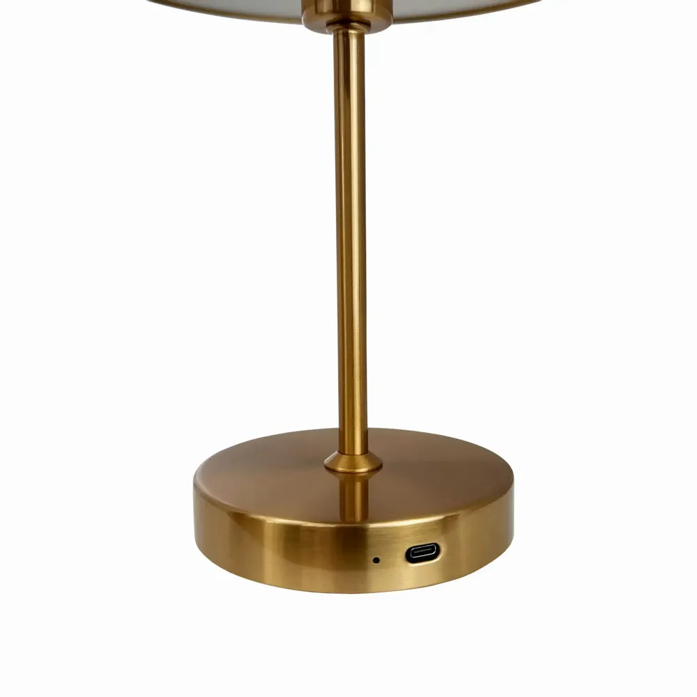 Lampes à poser - Lampe de table Stockholm en laiton antique - DYBERG LARSEN