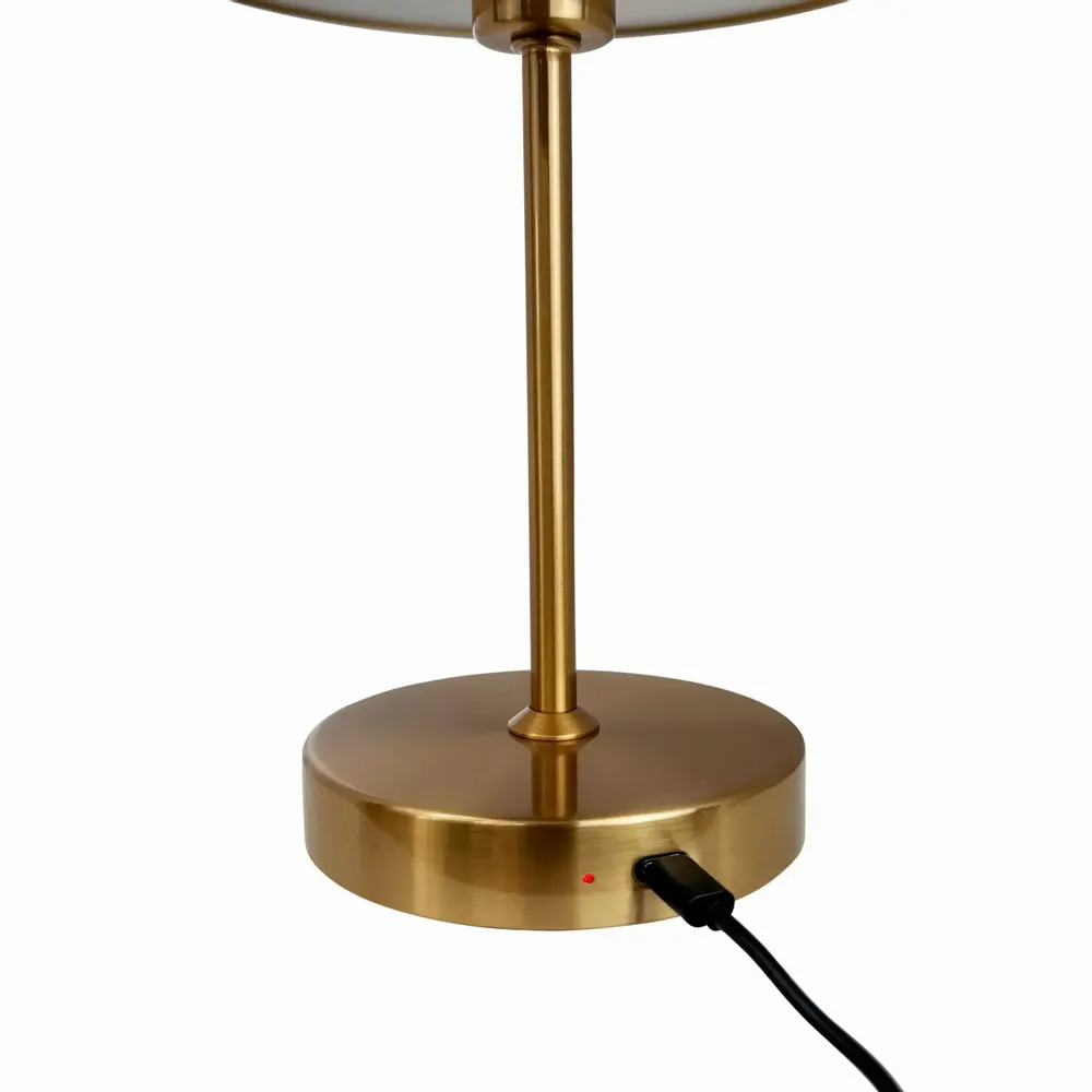 Lampes à poser - Lampe de table Stockholm en laiton antique - DYBERG LARSEN