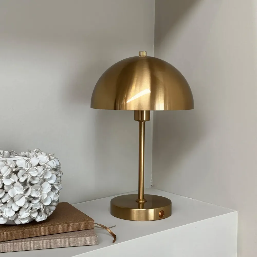 Lampes à poser - Lampe de table Stockholm en laiton antique - DYBERG LARSEN