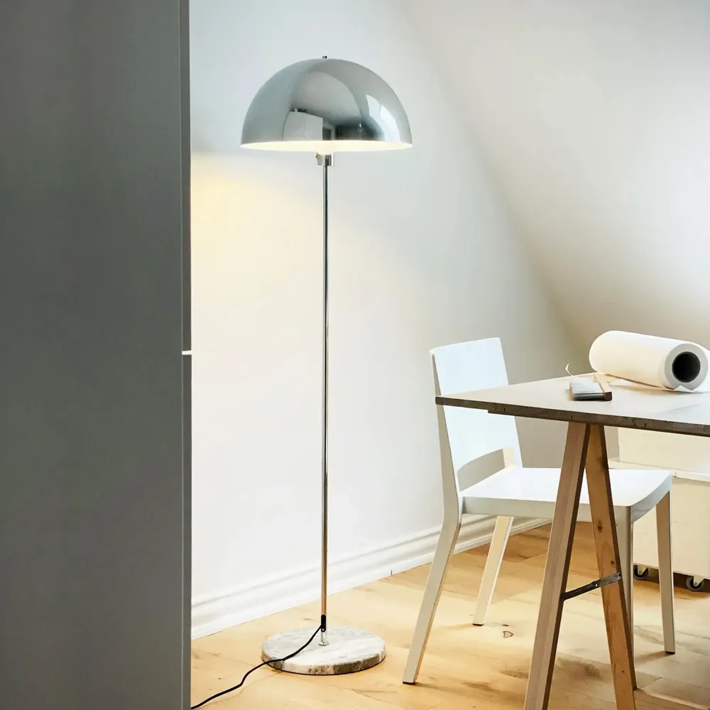 Lampadaires - Lampadaire Stockholm Chrome/Marbre - DYBERG LARSEN
