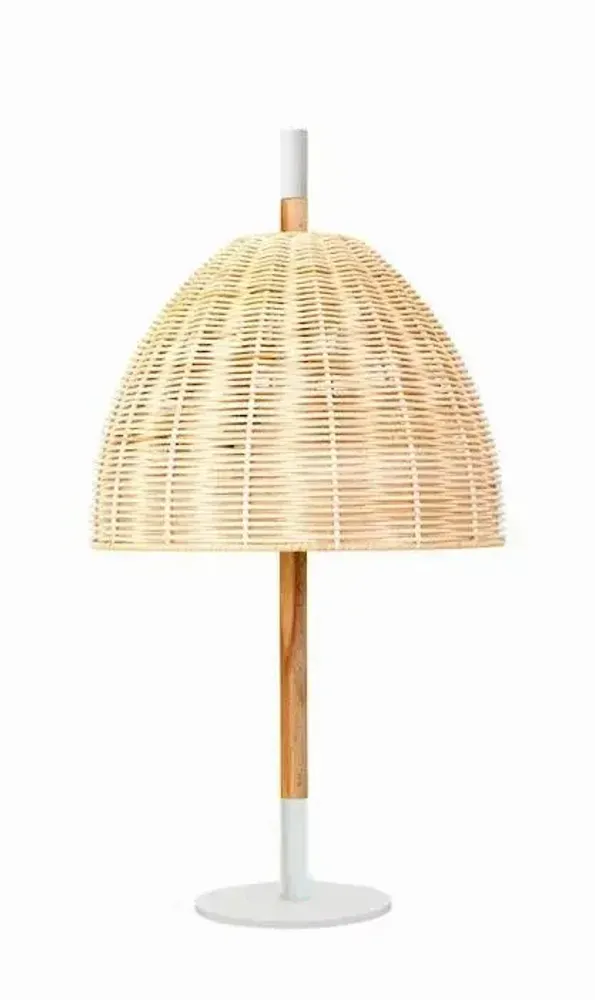 Table lamps - AMA table lamp in natural wicker - LUXCAMBRA