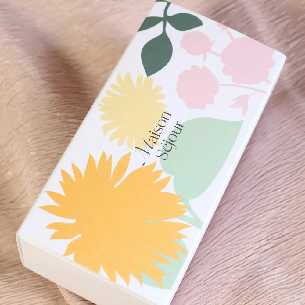 Coffrets et boîtes - Coffret Duo - Le fleuri - Bougies votives (2x80G) - MAISON SÉJOUR