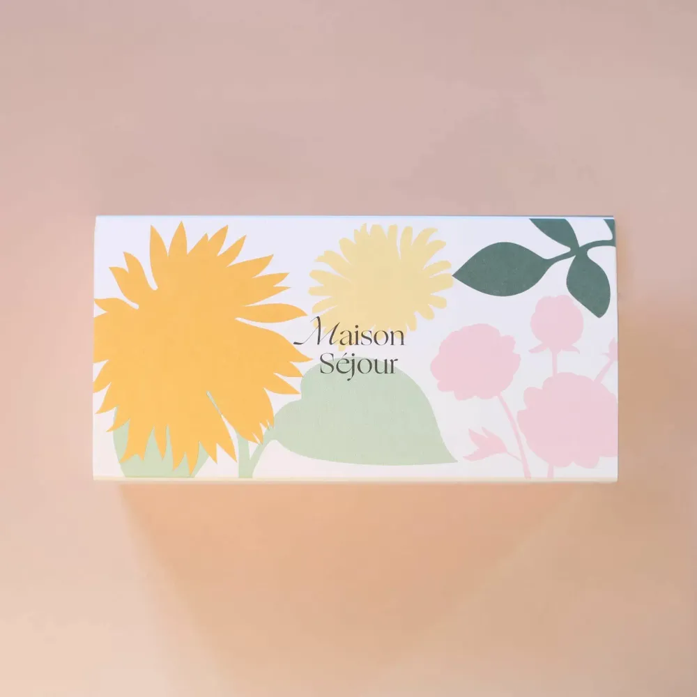 Coffrets et boîtes - Coffret Duo - Le fleuri - Bougies votives (2x80G) - MAISON SÉJOUR