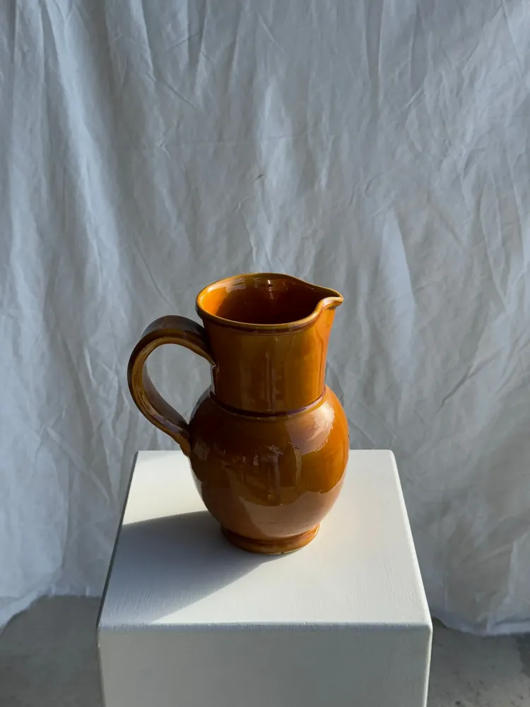 Carafes - Grande carafe Vallauris marron clair H21 - OFFICE OBJETS