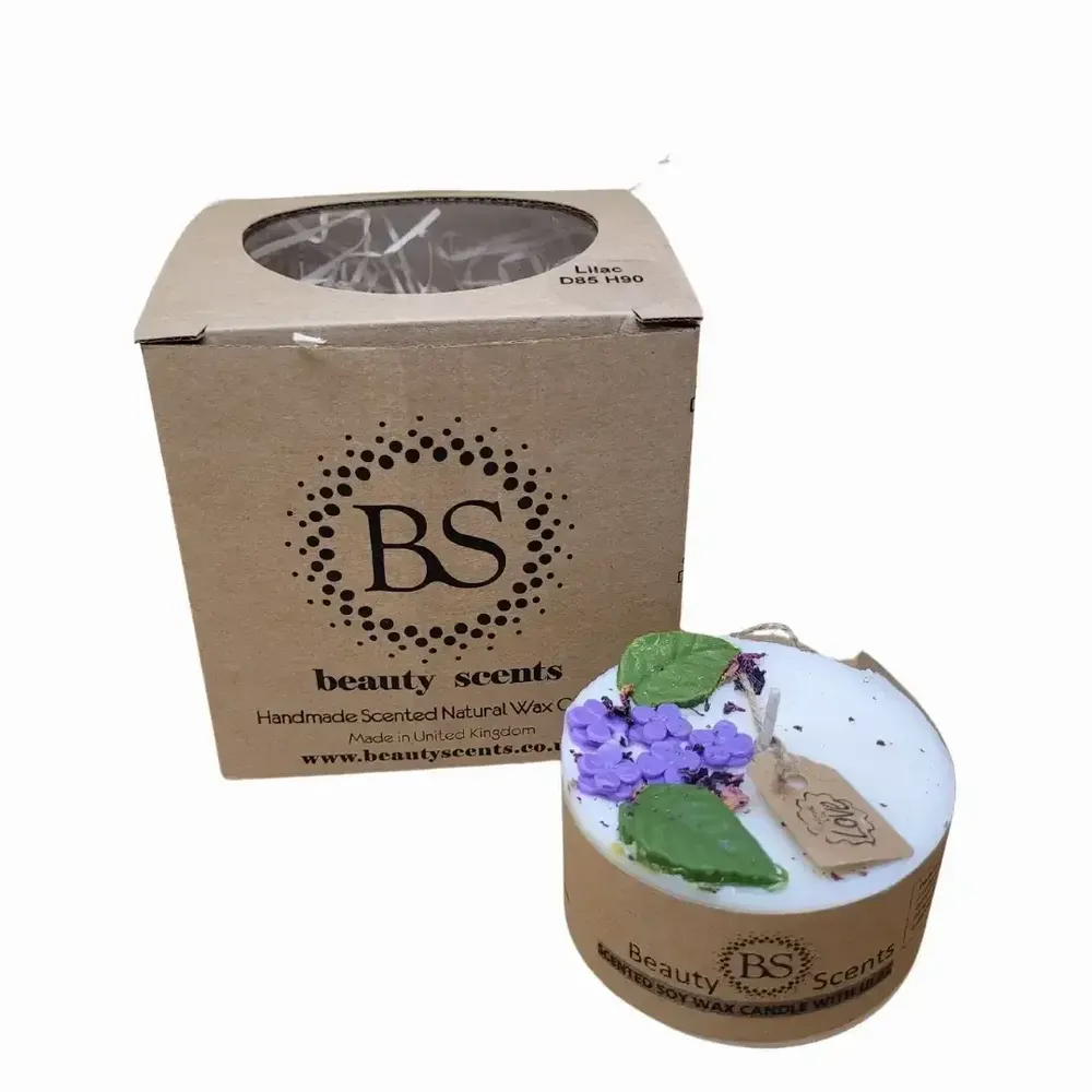 Bougies - Petites bougies au lilas, boîte de 6, lilas - BEAUTY SCENTS CANDLES