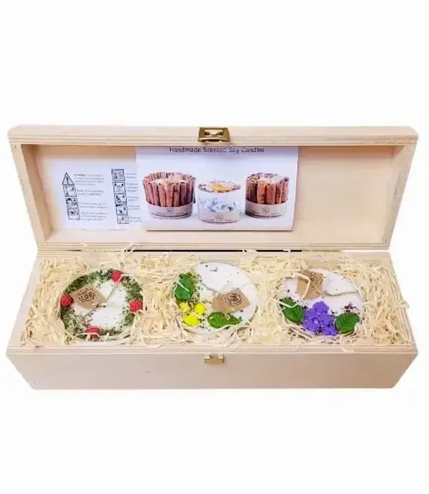 Candles - Gift sets small spring candles - BEAUTY SCENTS CANDLES