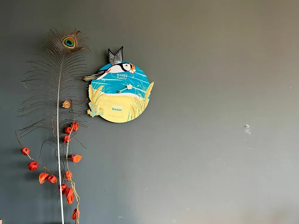 Objets de décoration - Horloge à marée Coco Cannelle - LES RITOURNAILES