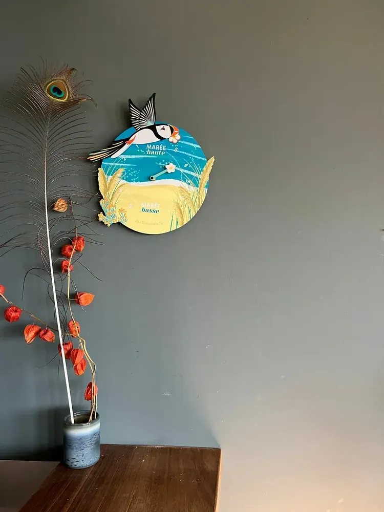 Objets de décoration - Horloge à marée Coco Cannelle - LES RITOURNAILES