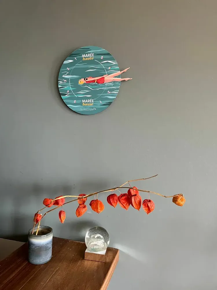 Objets de décoration - Horloge à marée Mado Crolé - LES RITOURNAILES