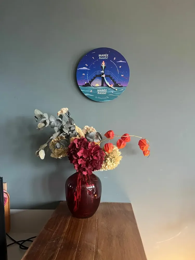 Objets de décoration - Horloge à marée les Irènes - LES RITOURNAILES