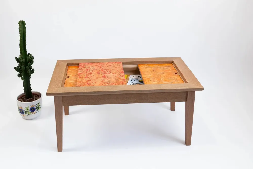Objets personnalisables - Table - Coffre à tirettes - VITRAIL