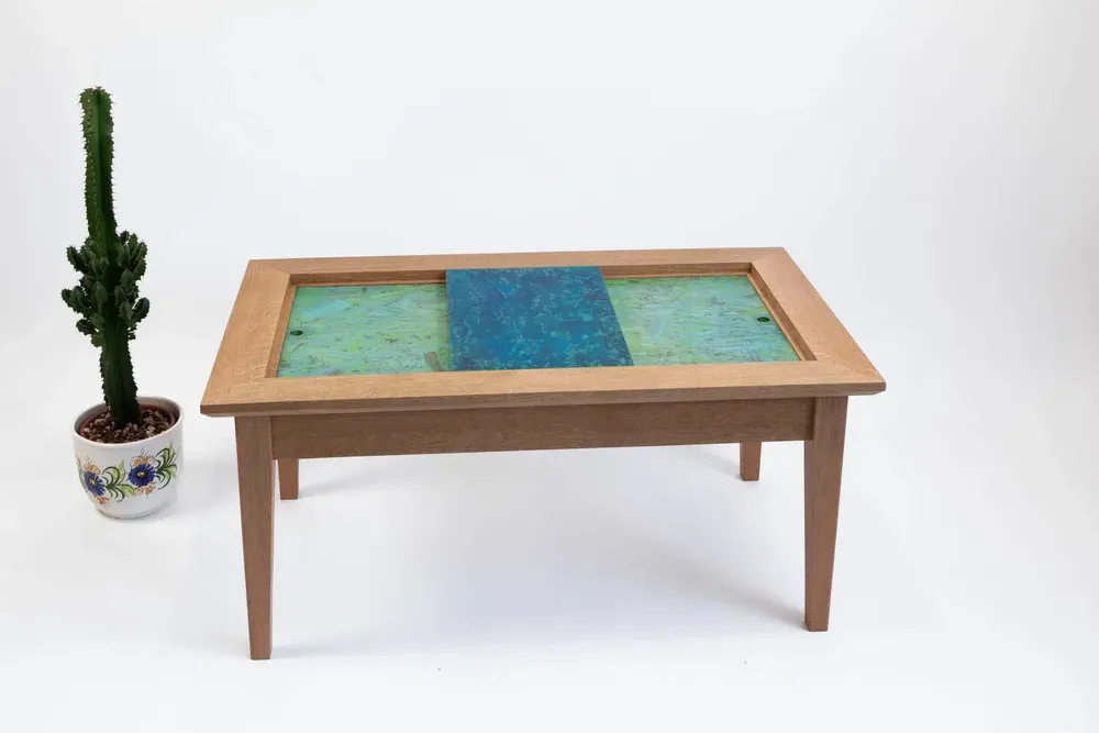 Coffee tables - Coffee table\"” chest\” with pullers - VITRAIL