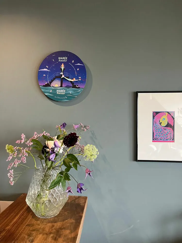 Objets de décoration - Horloge à marée les Irènes - LES RITOURNAILES