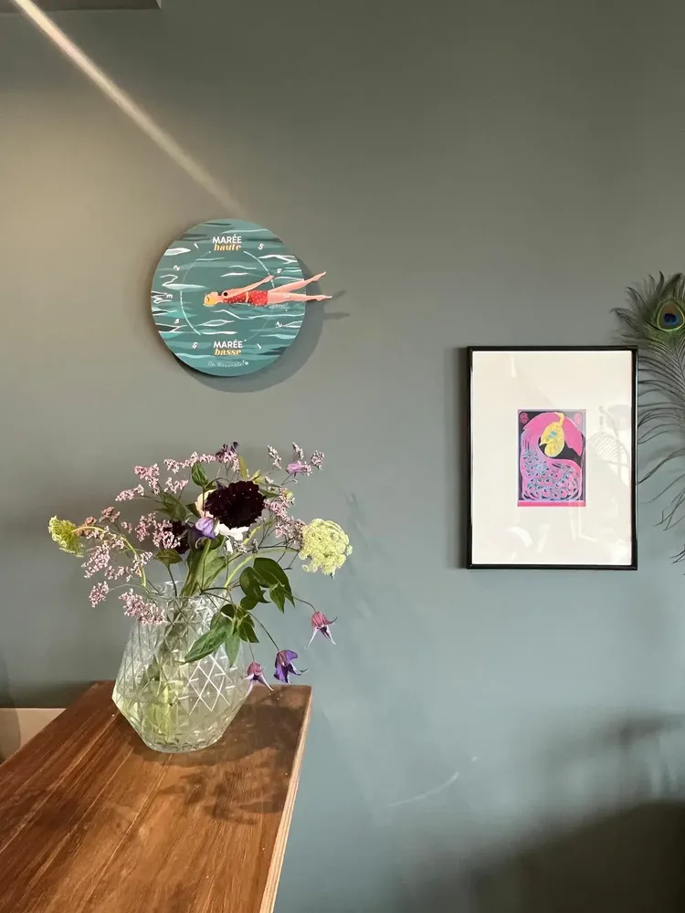 Objets de décoration - Horloge à marée Mado Crolé - LES RITOURNAILES