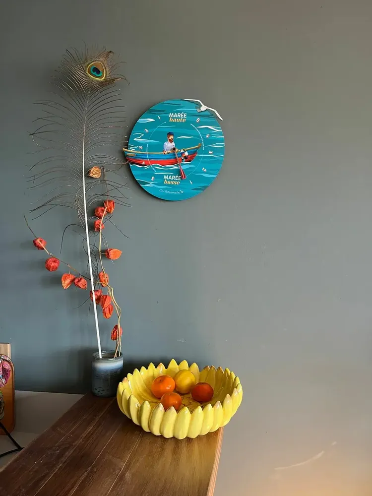 Objets de décoration - Horloge à marée Michel Bellepêche - LES RITOURNAILES