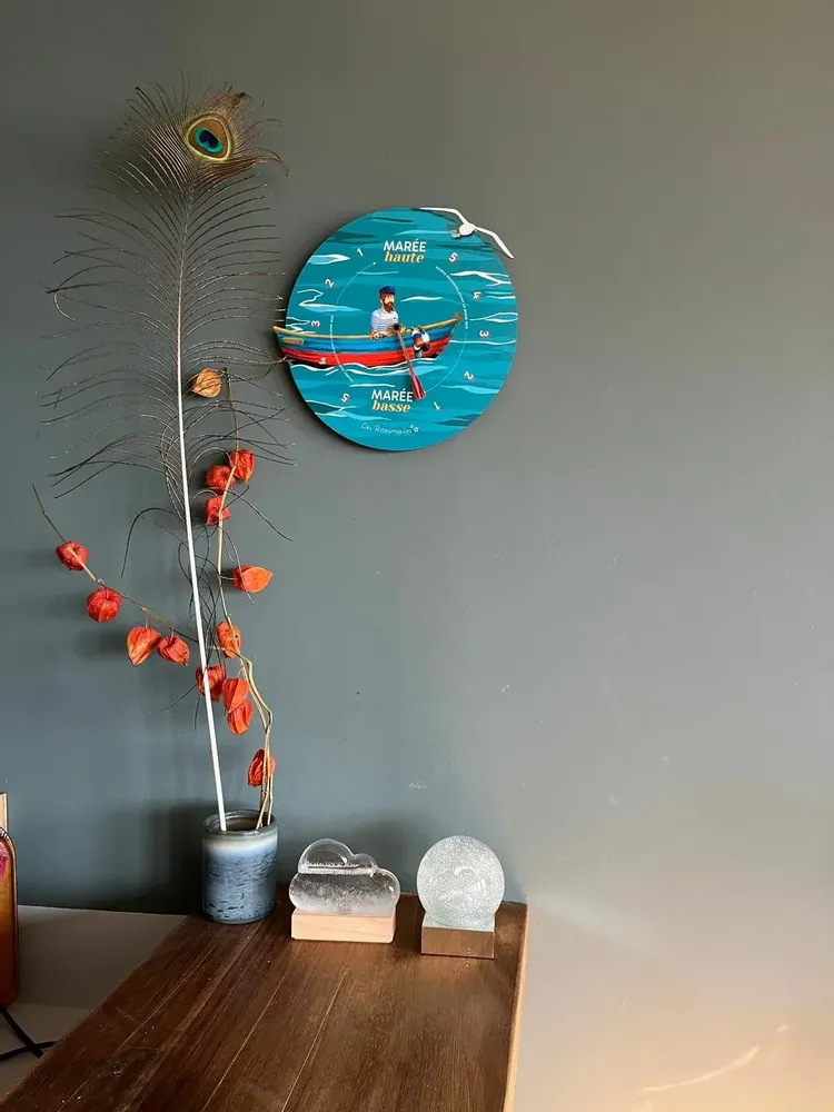 Objets de décoration - Horloge à marée Michel Bellepêche - LES RITOURNAILES