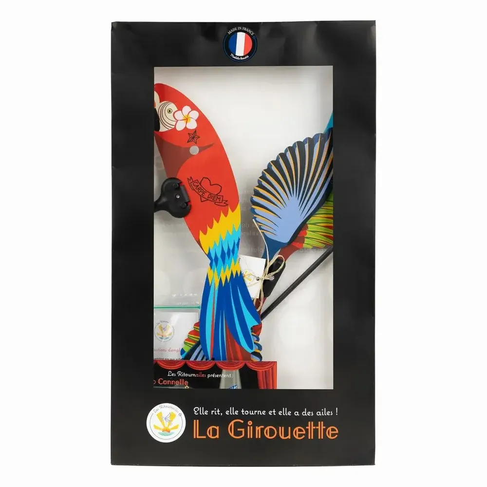 Outdoor decorative accessories - Coco Cinnamon Weather Vane - LES RITOURNAILES