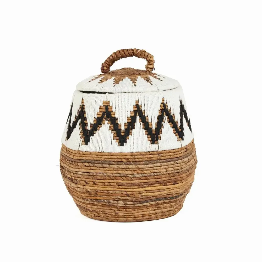 Paniers à linge - Le panier de plage Little Bay - Blanc naturel - M - BAZAR BIZAR LIVING