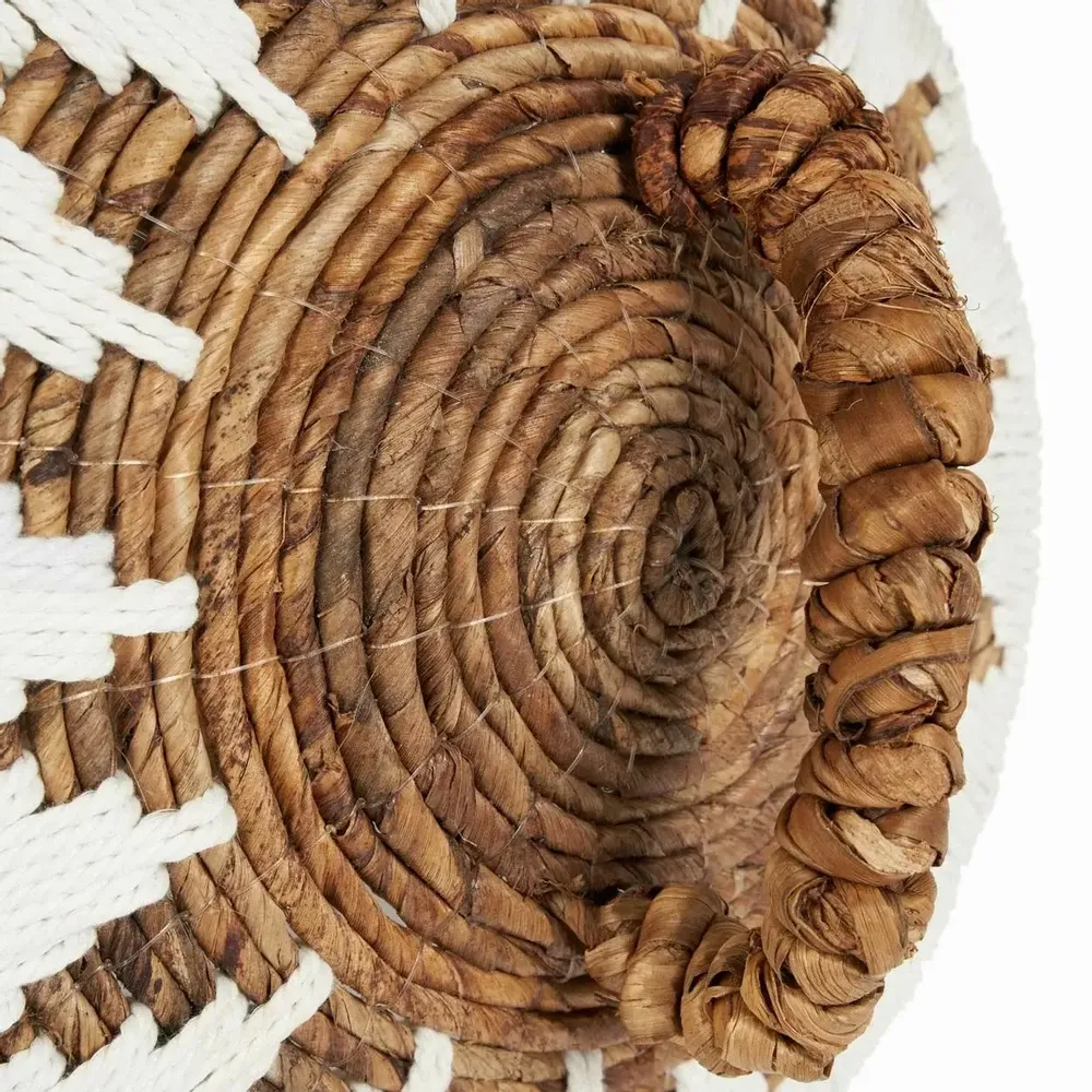 Paniers à linge - Le panier de plage Little Bay - Blanc naturel - M - BAZAR BIZAR LIVING