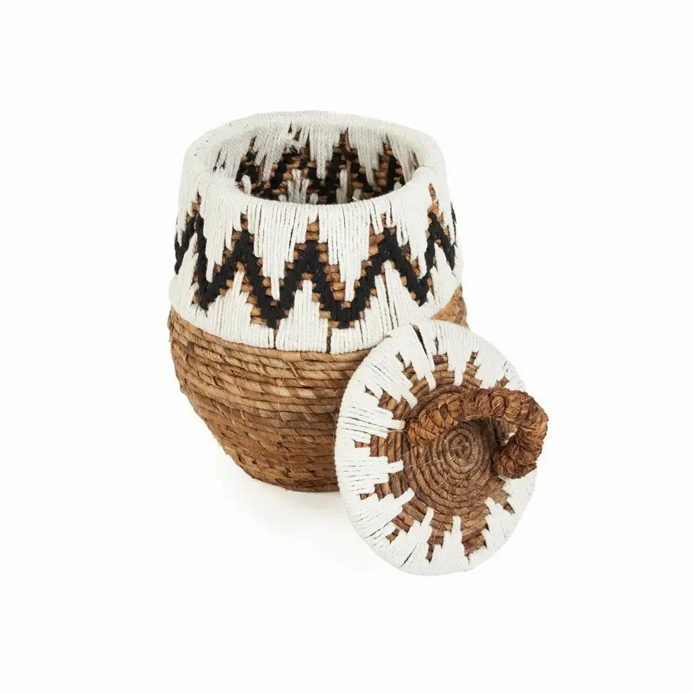 Paniers à linge - Panier de plage Little Bay, blanc naturel, taille S - BAZAR BIZAR LIVING
