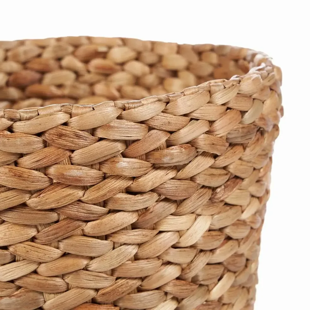 Laundry baskets - The Bumaga Basket - Natural - BAZAR BIZAR LIVING