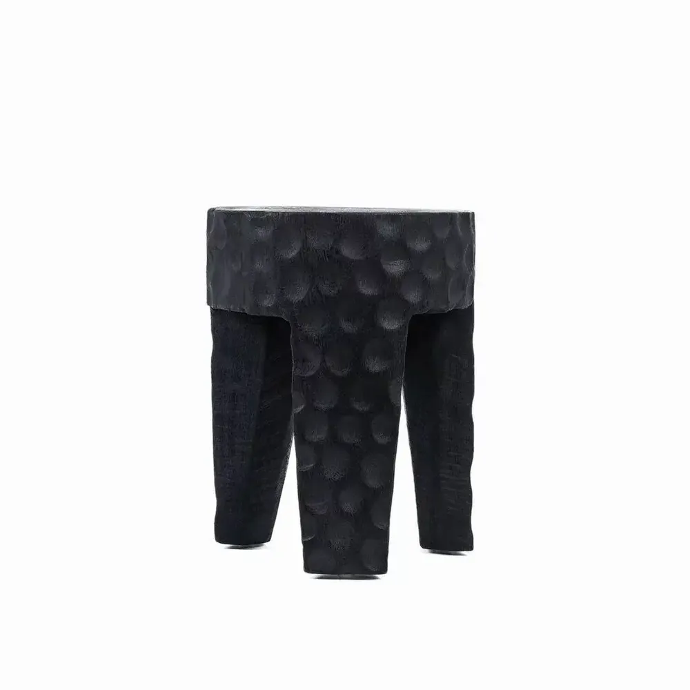 Stools - The Paramo Stool - Black - BAZAR BIZAR LIVING