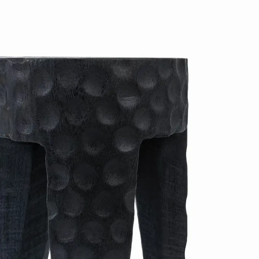 Stools - The Paramo Stool - Black - BAZAR BIZAR LIVING