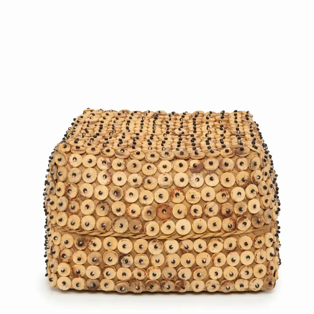 Paniers à linge - Le panier en coque de noix de coco - Naturel - L - BAZAR BIZAR LIVING