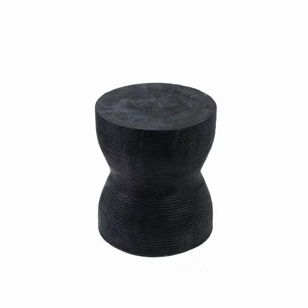 Tabourets - Le tabouret Kotoran - Noir - BAZAR BIZAR LIVING