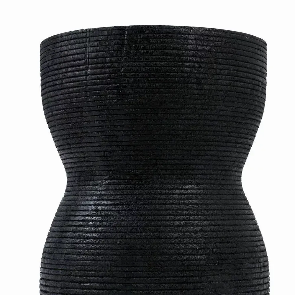 Tabourets - Le tabouret Kotoran - Noir - BAZAR BIZAR LIVING