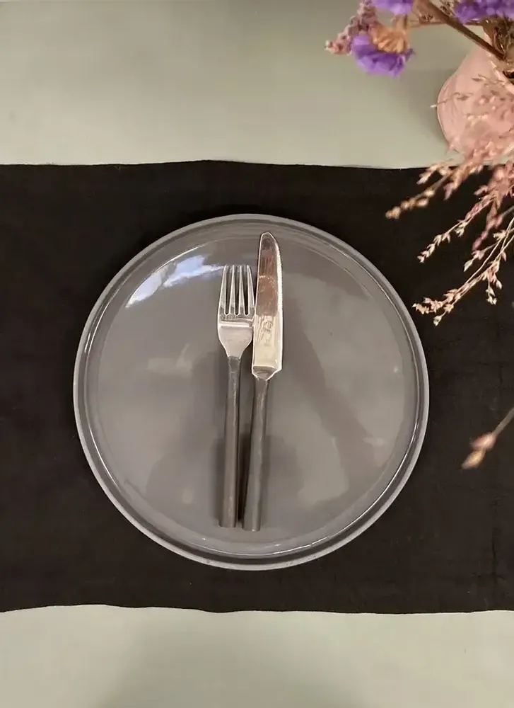 Sets de table - Set en lin Noir - BAAN