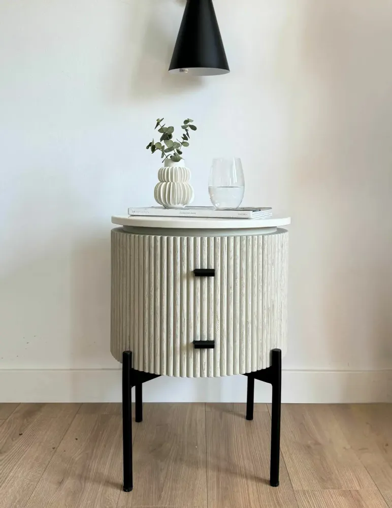 Chambres d'hôtels - TABLE DE CHEVET RICKY-1 - CRISAL DECORACIÓN