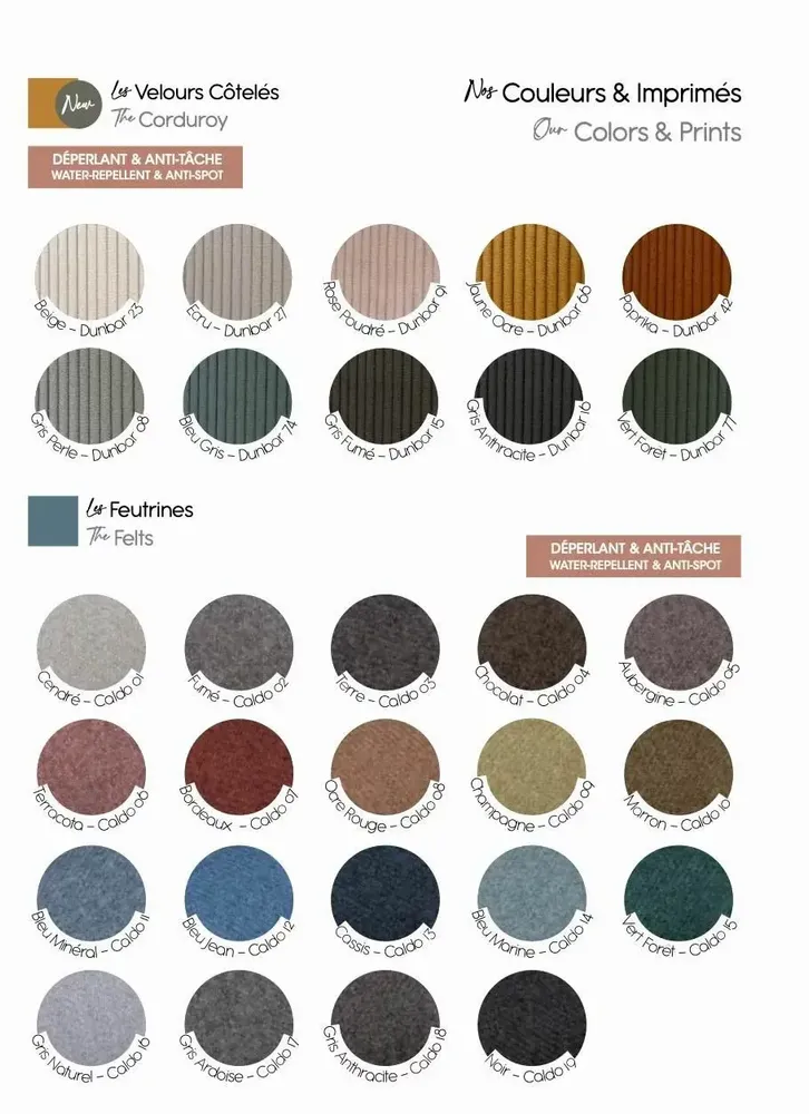 Miroirs - Miroir rond Suzanne, Stratifié  ø 60cm - LES GAMBETTES