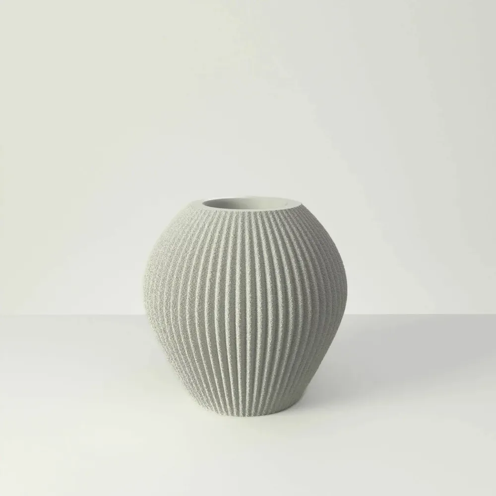 Vases - VASE - DONA 22cm TEXTURIZED - MENDELEK STUDIO