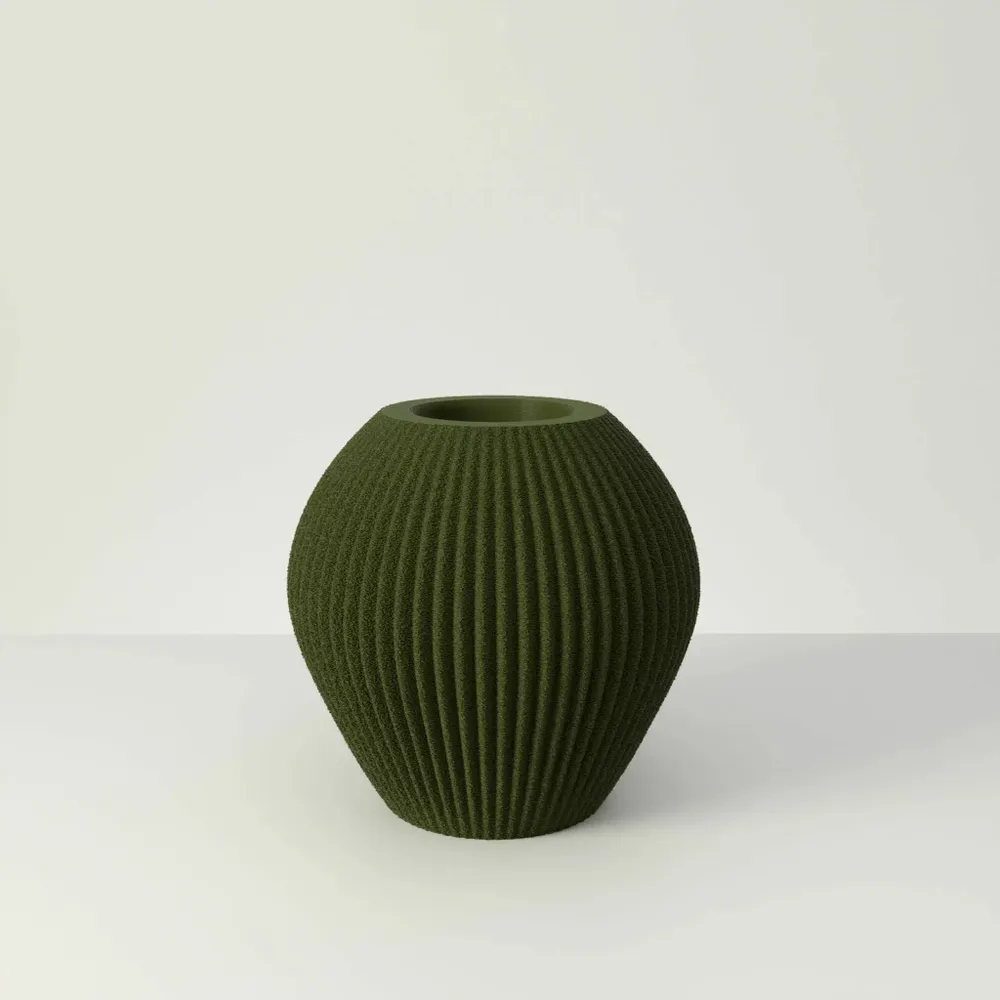 Vases - VASE - DONA 22cm TEXTURIZED - MENDELEK STUDIO