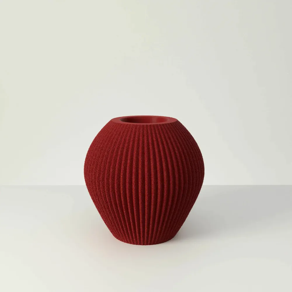 Vases - VASE - DONA 22cm TEXTURIZED - MENDELEK STUDIO