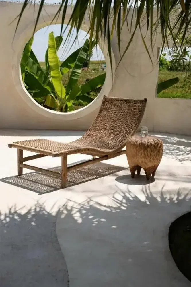 Stools - The Maldives Stool - Natural - BAZAR BIZAR LIVING